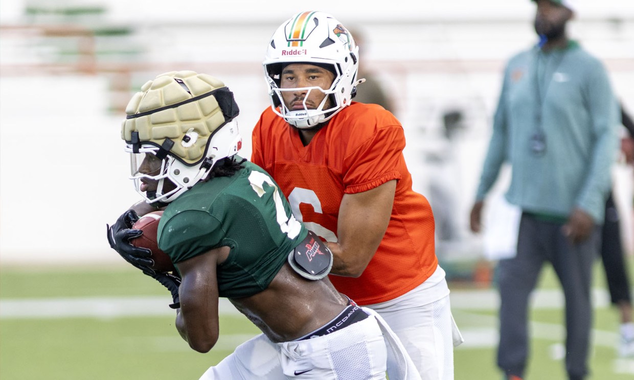 FAMU Football scrimmage image