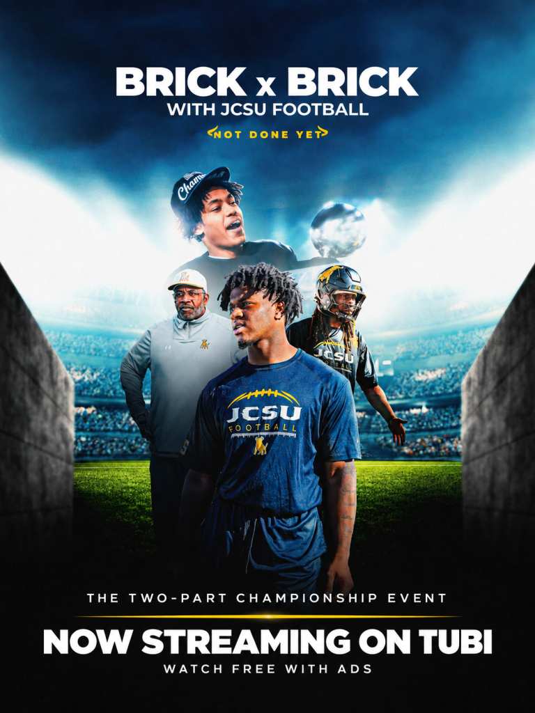 HBCU Tubi JCSU football Brick x Brick HBCU football documentary