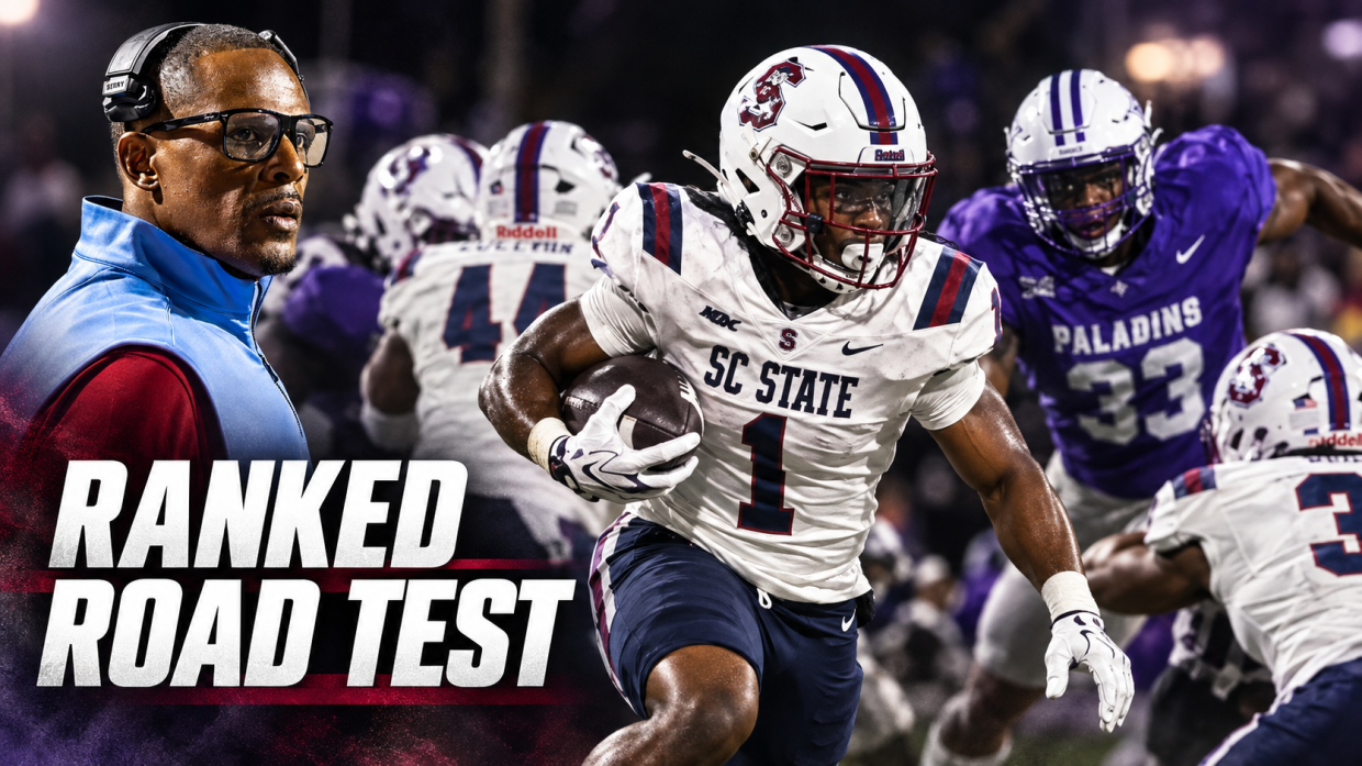 South Carolina State Stays Unbeaten in Ranked Furman Showdown
