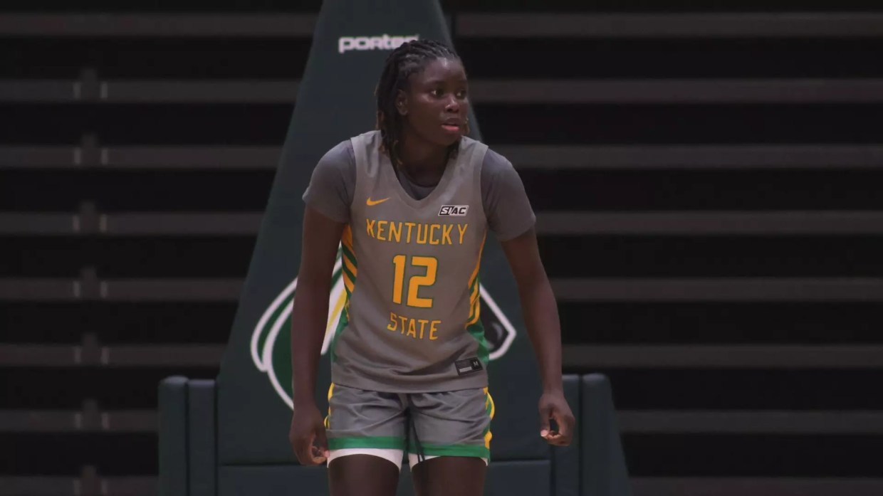 Amina Seck Aminita Seck Kentucky State basketball