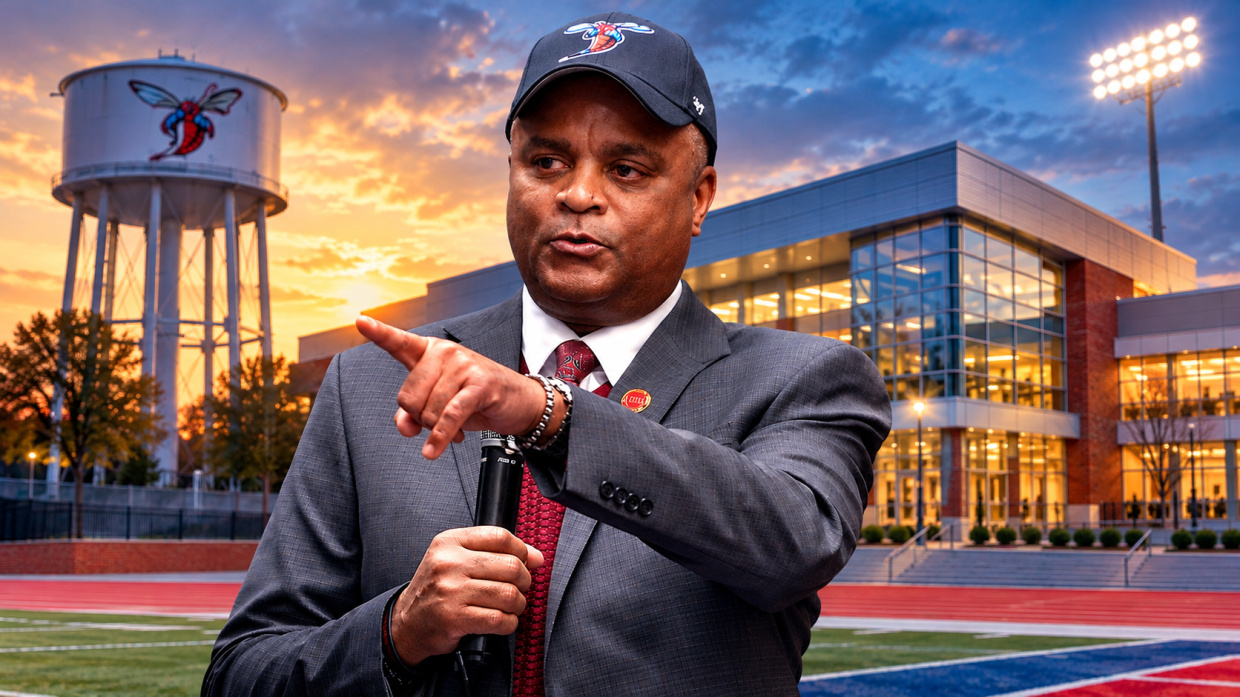 Delaware State athletic director Tony Tucker, who is leaving the HBCU after overseeing major athletics changes.